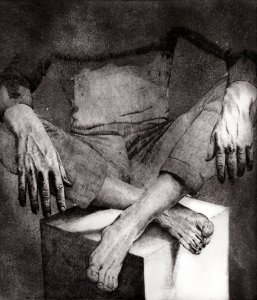 Su un abisso protetto dal suo solo piedistallo